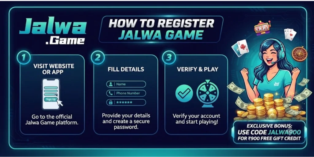 How to Register Jalwa Game